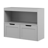 Gray Book and Toy Storage Cabinet Organizer | OROA Kids