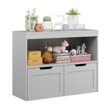 Gray Book and Toy Storage Cabinet Organizer | OROA Kids