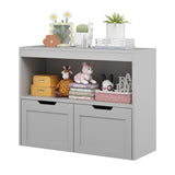 Gray Book and Toy Storage Cabinet Organizer | OROA Kids