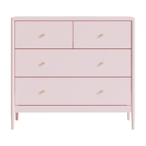 Modern European furniture - Pink 4-Drawer Kids Dresser - www.oroa.com