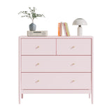 Pink 4-Drawer Kids Dresser | OROA Kids