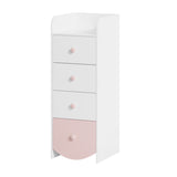 White 4-Drawers Kids Dresser | OROA Kids