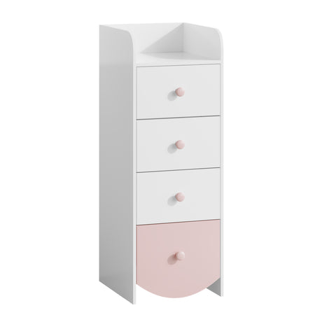 White 4-Drawers Kids Dresser | OROA Kids