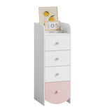White 4-Drawers Kids Dresser | OROA Kids