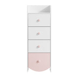 White 4-Drawers Kids Dresser | OROA Kids