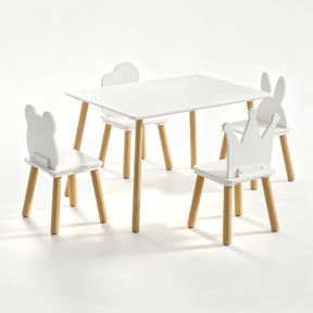 Modern European furniture - 5 Pieces Toddler Table and Chair Set - www.oroa.com