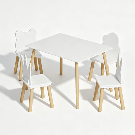 5 Pieces Toddler Table and Chair Set | OROA Kids