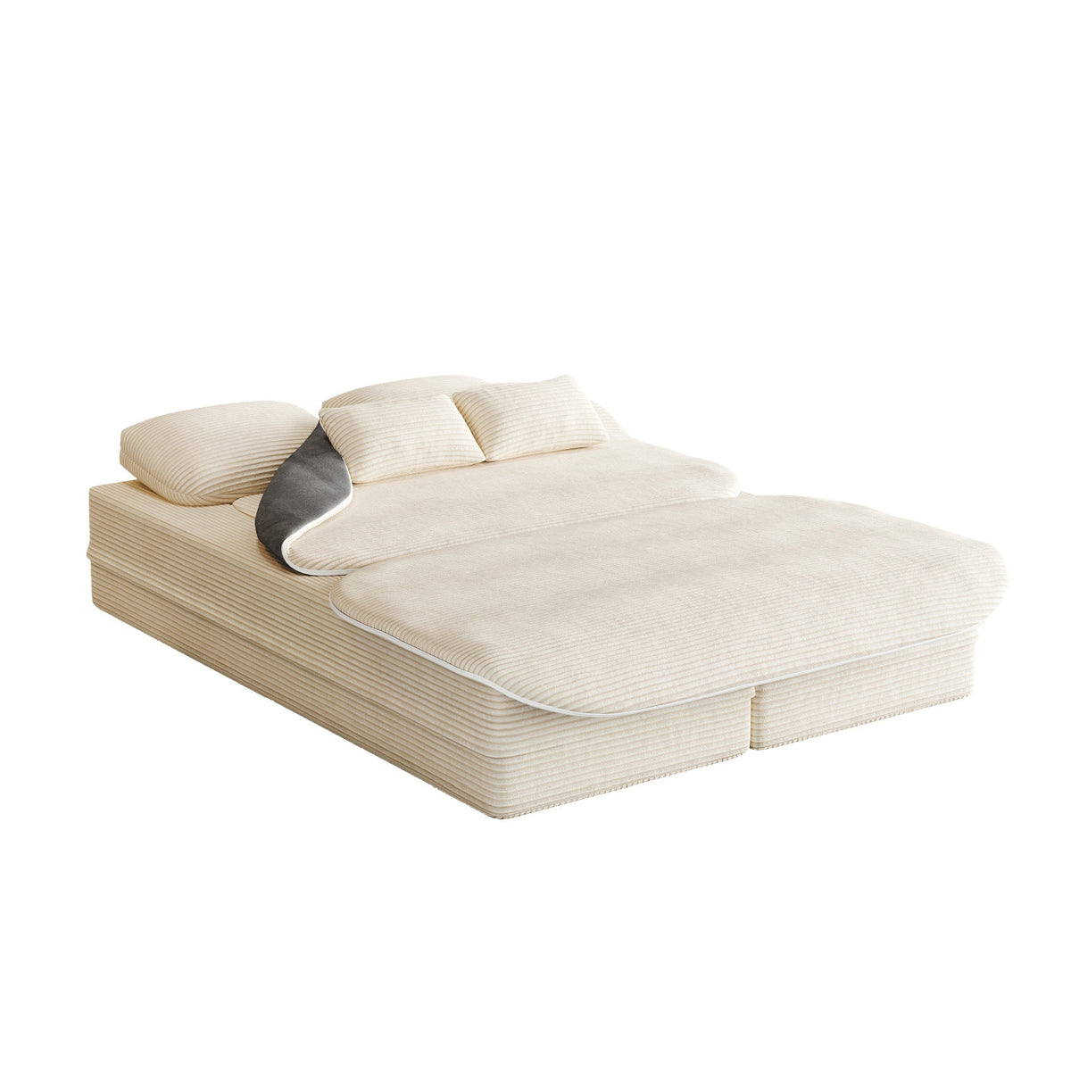 Modern European furniture -Upholstered Foldable Sofa Bed - www.oroa.com