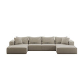 Modern Upholstered Sectional Sofa | OROA