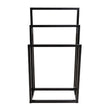 Black Freestanding Towel Rack | OROA - www.oroa.com