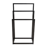 Black Freestanding Towel Rack | OROA - www.oroa.com