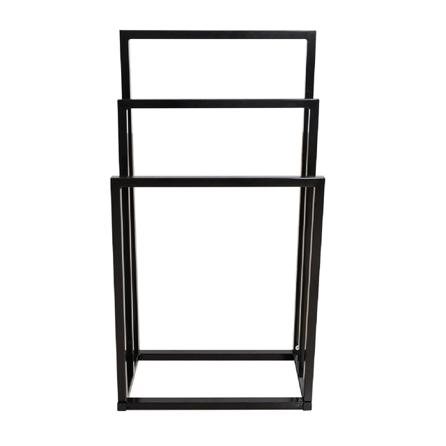 Black Freestanding Towel Rack | OROA - www.oroa.com
