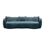 Mid Century Modern Curved Sofa | OROA