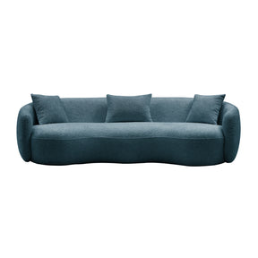 Modern European furniture - Mid Century Modern Curved Sofa - www.oroa.com