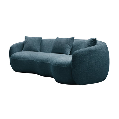 Mid Century Modern Curved Sofa | OROA
