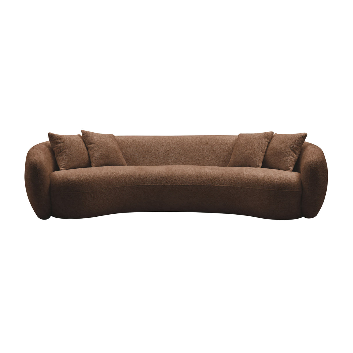 5-Seater Half Moon Sectional Sofa | OROA