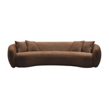 5-Seater Half Moon Sectional Sofa | OROA