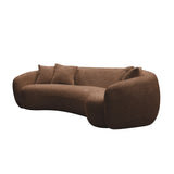 5-Seater Half Moon Sectional Sofa | OROA