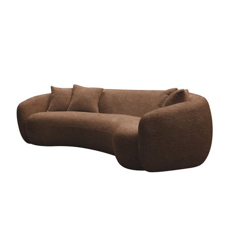5-Seater Half Moon Sectional Sofa | OROA