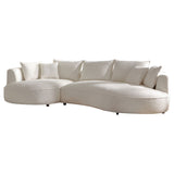 Ingenious Shape Beige Sofa | OROA