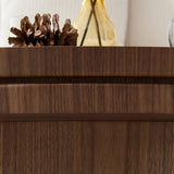 Round Walnut Coffee Table | OROA