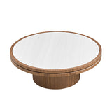 Round Walnut Coffee Table | OROA