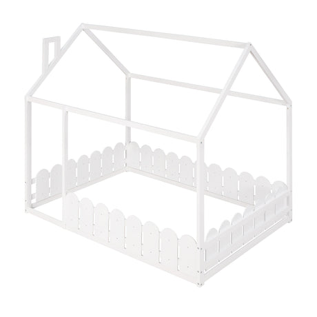 Full Size Wood Bed Frame | OROA Kids