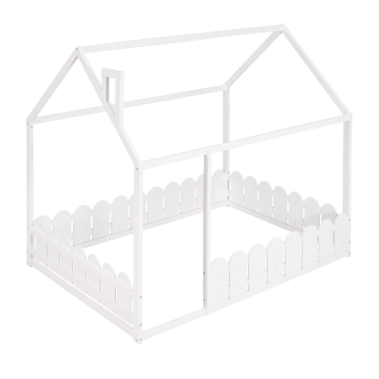 Full Size Wood Bed Frame | OROA Kids