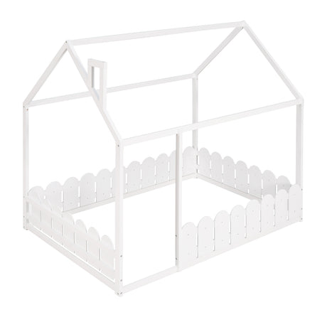 Full Size Wood Bed Frame | OROA Kids