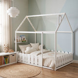 Full Size Wood Bed Frame | OROA Kids
