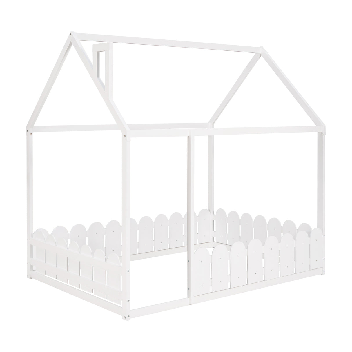 Full Size Wood Bed Frame | OROA Kids