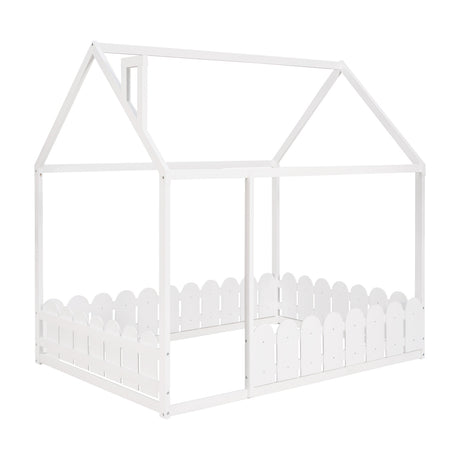Full Size Wood Bed Frame | OROA Kids
