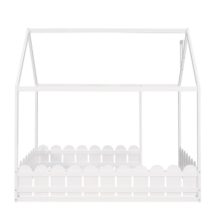 Full Size Wood Bed Frame | OROA Kids