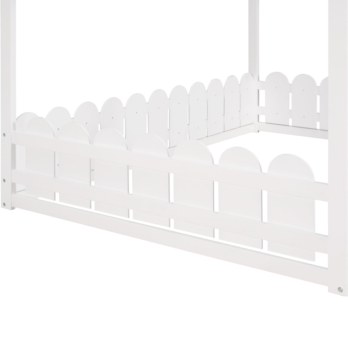 Full Size Wood Bed Frame | OROA Kids