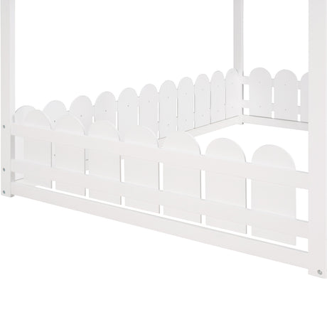 Full Size Wood Bed Frame | OROA Kids