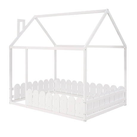 Full Size Wood Bed Frame | OROA Kids