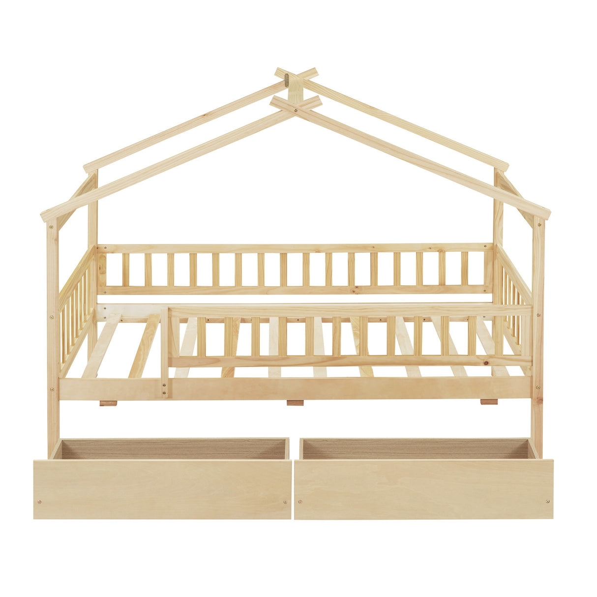 Twin Size Wooden House Bed | OROA Kids