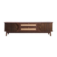 Modern European furniture - Natural Rattan Media Unit - www.oroa.com