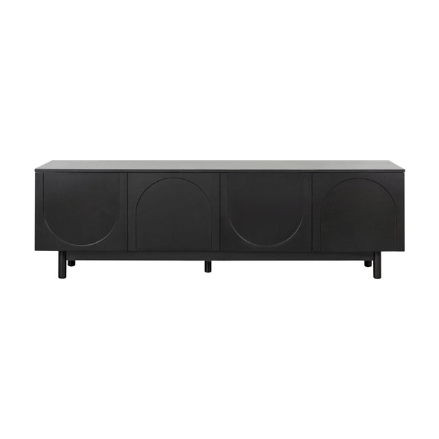 Modern European furniture - 78" TV Stand with Arch Cabinet Media Unit - www.oroa.com