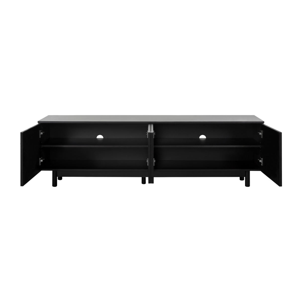Modern European furniture - 78" TV Stand with Arch Cabinet Media Unit - www.oroa.com