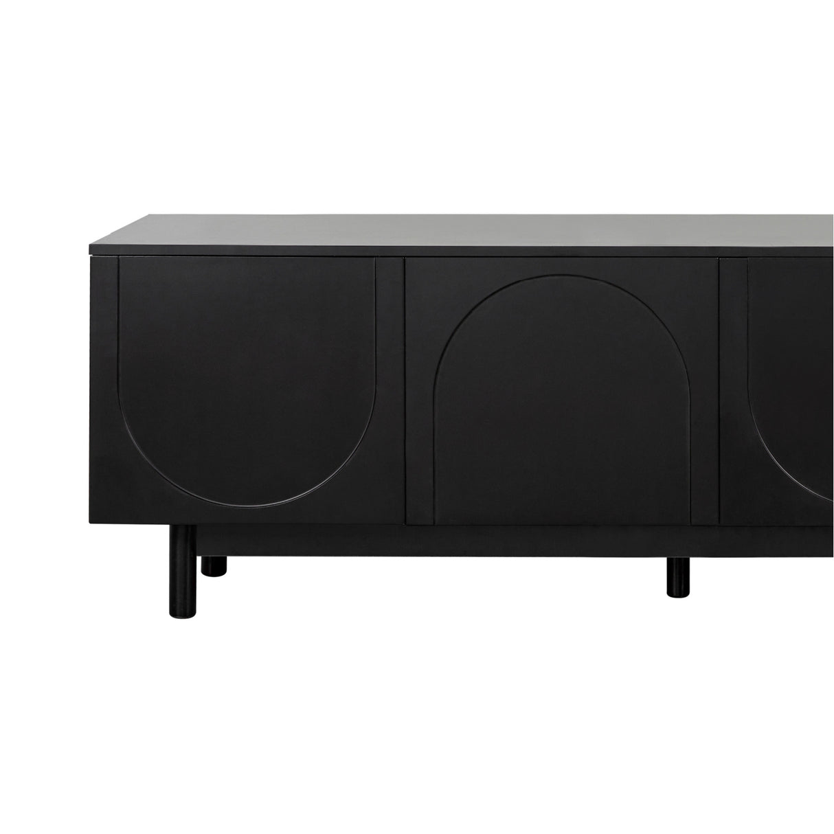 Modern European furniture - 78" TV Stand with Arch Cabinet Media Unit - www.oroa.com