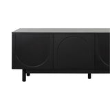 Modern European furniture - 78" TV Stand with Arch Cabinet Media Unit - www.oroa.com