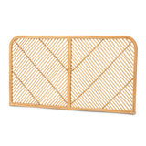 Modern European furniture - Natural Rattan Queen Size Headboard - www.oroa.com