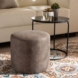 Modern European furniture - Black End Table Ottoman Set - www.oroa.com