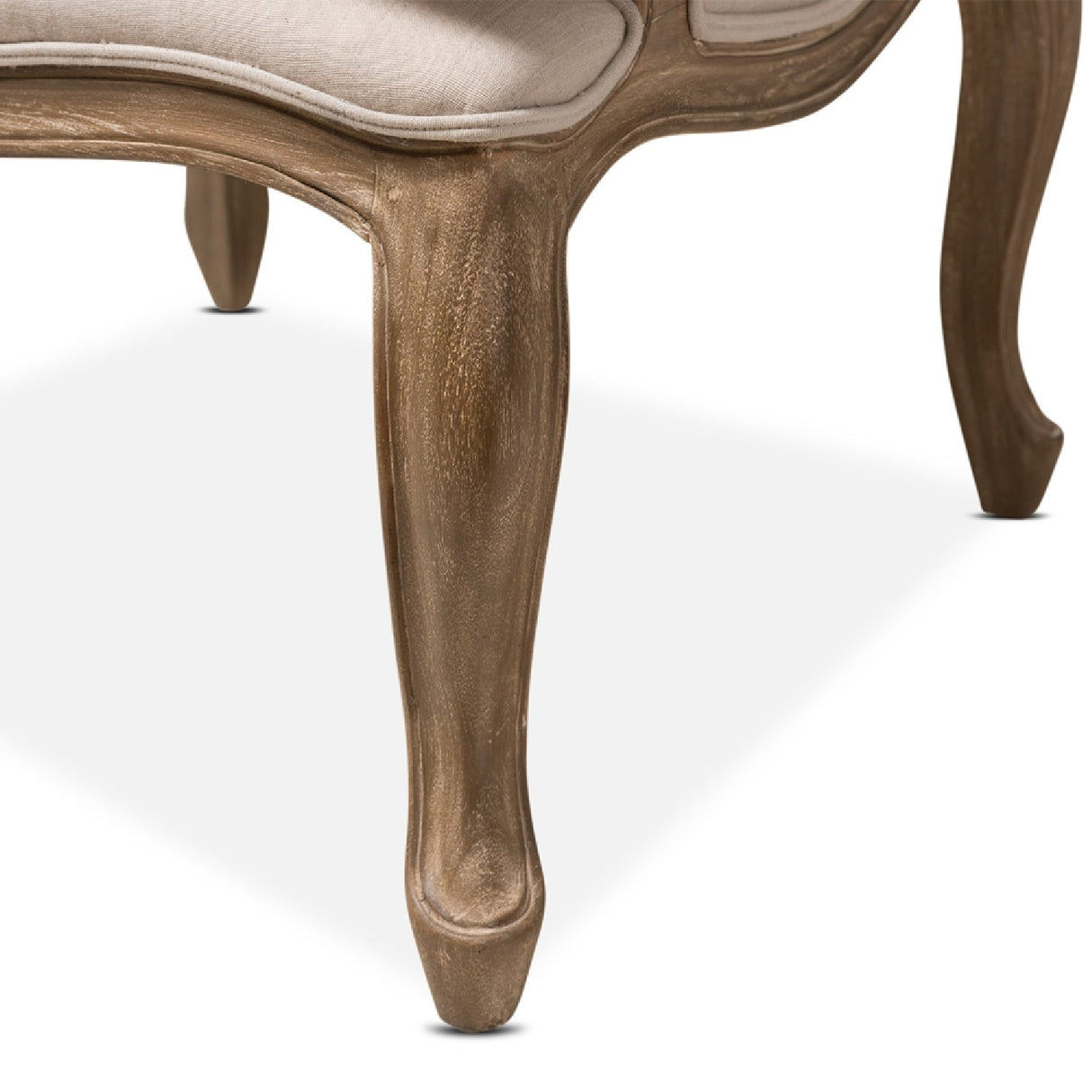 Modern European furniture - Wood Traditional French Accent Chair  - www.oroa.com
