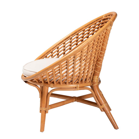 Modern European furniture - Round Rattan Bohemian Accent Chair |- www.oroa.com