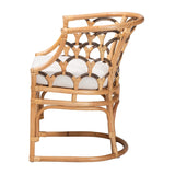 Modern European furniture - Bohemian Rattan Accent Chair - www.oroa.com