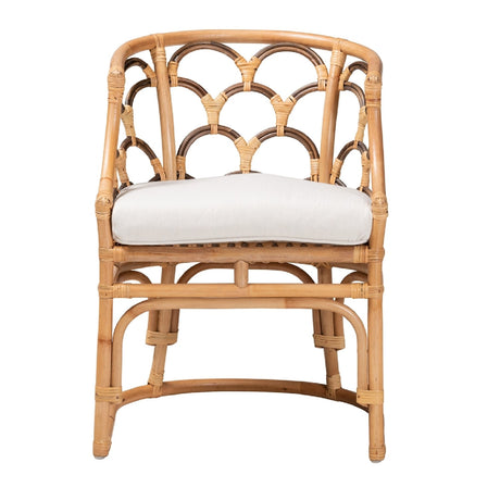 Modern European furniture - Bohemian Rattan Accent Chair - www.oroa.com