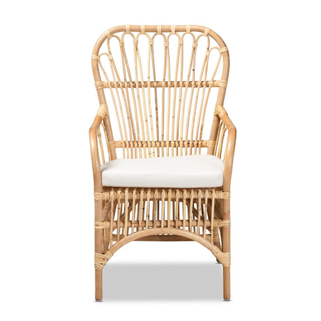 Modern European furniture - Handmade Rattan Accent Chair - www.oroa.com