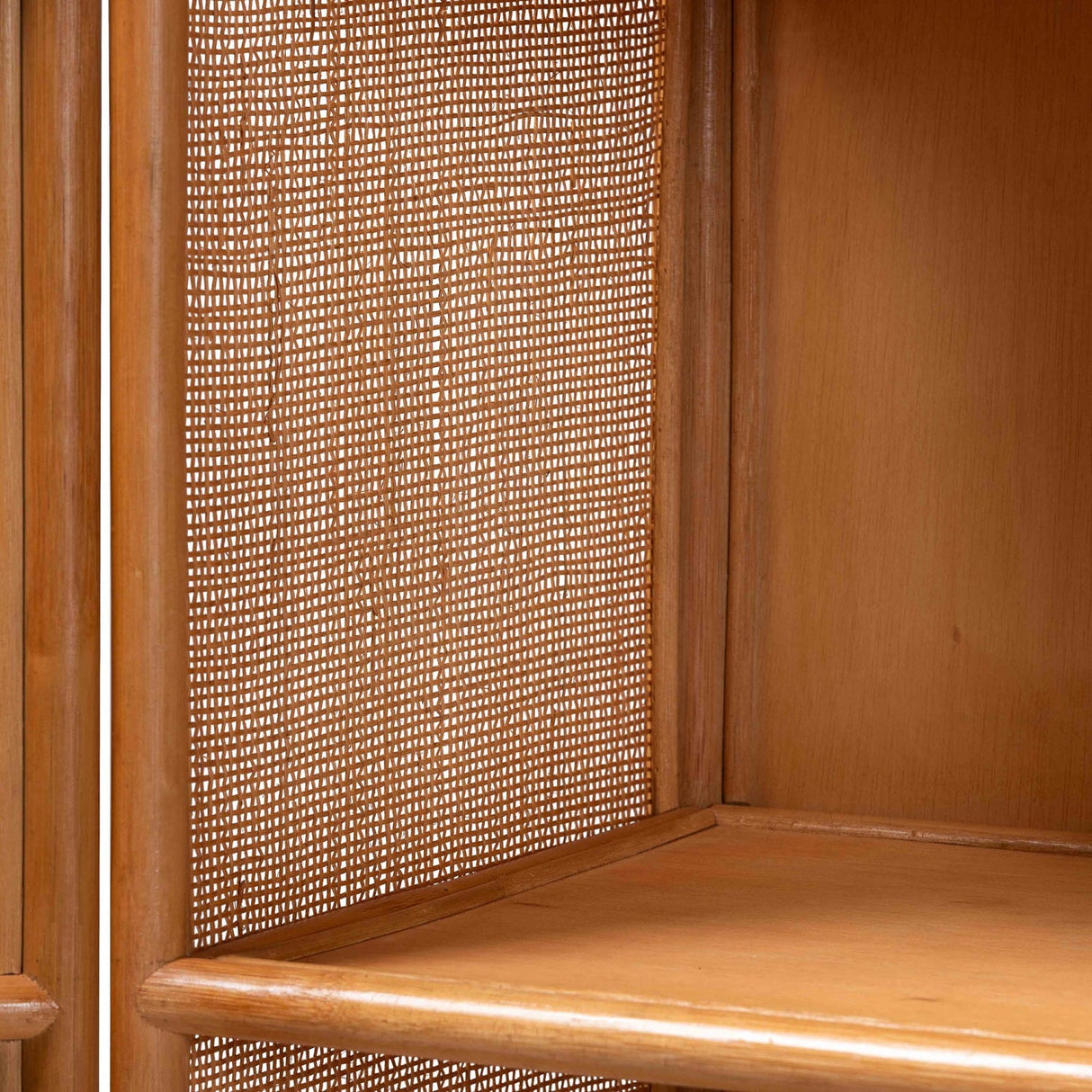   Modern European furniture - Arched Rattan Accent Cabinet - www.oroa.com | Oroa.com